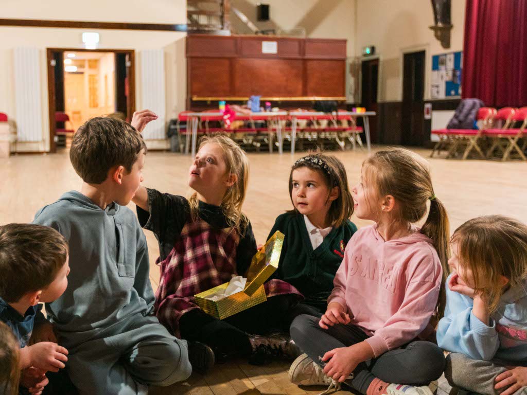 Budding young actors in Clitheroe building skills in drama and performance